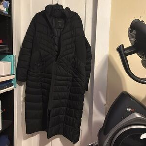 Lane Bryant 18/20 Extra Long Heavy Duty Puffer Jacket with hood